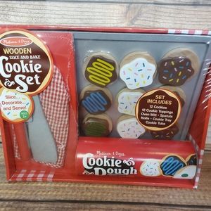 Melissa & Doug Wooden Slice and Bake Cookie Set